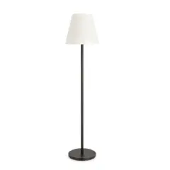 Piantana Solar Led Speaker Bianca Base Nera H150 Bizzotto 0827487