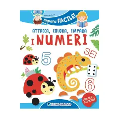 Impara Facile – Attacca, Colora, Impara i Numeri