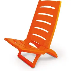 Spiaggina Colore Arancio