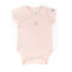 Body 12/18 Mesi Bambino Maniche Corte Rosa Bamboom C104-054-007