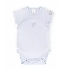 Body 12/18 Mesi Bambino Maniche Corte Azzurro Bamboom C104-054-006
