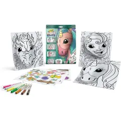 Set Attività Pops Creature Fantastiche da Colorare e costruire