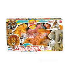 Set Animali Selvaggi 6 pezzi Wild Planet Adventure
