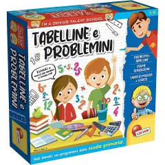 Lisciani I'M A Genius Tabelline E Problemini