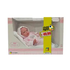 Arias Elegance Bebè Con Tutina Rosa 40 cm