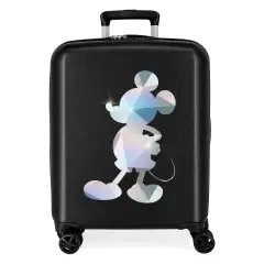 Disney 100 Mickey Silver Trolley ABS 55 cm 4 Ruote