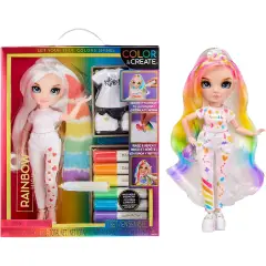 Rainbow High Color & Create Bambola Fashion Doll Blue Eyes