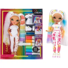Rainbow High Color & Create Bambola Fashion Doll Green Eyes