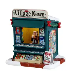 Lemax Good News Day 34088 – Edicola Natalizia Luminosa Caddington Village