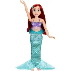 Disney Princess Ariel Bambola alta 80 cm Con Accessori, compagna di gioco perfetta