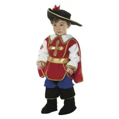 Costume Moschettiere Easy Baby -Taglia 1/2 Anni