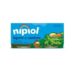 Omogeneizzato Nipiol Legumi e Verdure gr. 80x2