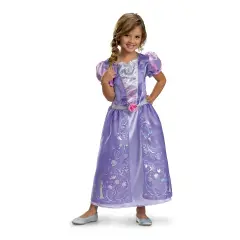 Costume Principessa Rapunzel Classic per Bambine - Taglia M - 7/8 Anni