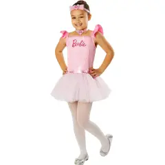 Costume Barbie Ballerina per Bambine - Taglia M - 5/6 anni