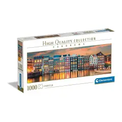 Puzzle 1000 Pezzi Panorama Hqc Bright Amsterdam