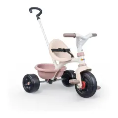Triciclo Be Fun Rosa - Confortevole e Stabile per Bambini
