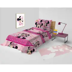 Copriletto 1 Piazza Rotativo Minnie