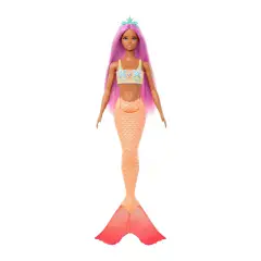 Barbie - Sirena Con Capelli Rosa