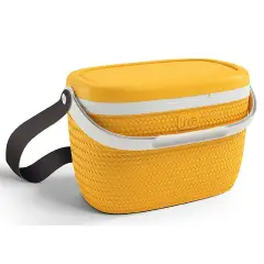 Borsa Frigo Linda Gialla 18L Con Cinghia
