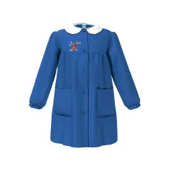 Grembiule Bambina Scuola 4064 Blu 9 Anni