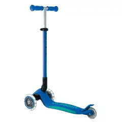 Globber - Monopattino Primo Foldable Plus Lights Blu Pastello