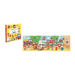 Janod - Magneti'Stories I Pompieri - Gioco Educativo 30 Calamite