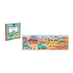 Janod - Magneti'Stories Il Cantiere - Gioco Educativo 30 Calamite