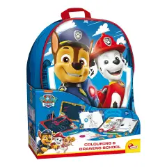 Paw Patrol Zaino Colouring & Drawing School