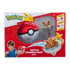 Pokemon Trottola Personaggio Eevee e Poke Ball Lanciatore