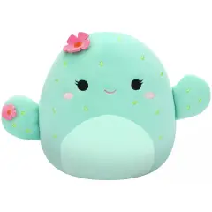 Squishmallows Personaggio 20 Cm - Graciela Il Cactus Con FiorI