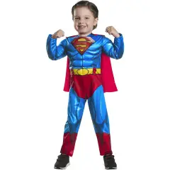 Costume Superman per Bambini - Taglia 2T - 18/24 mesi