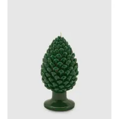 Candela Pigna Verde 15x8 Cm
