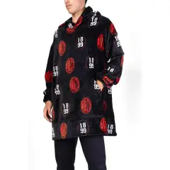 Plaid Poncho Con Maniche Milan