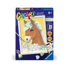 Ravensburger CreArt – Pesci Innamorati, Dipingere con i Numeri