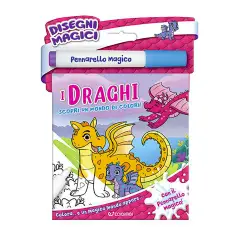 Libro Con Pennarello Magico: I Draghi