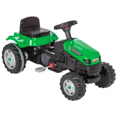 Trattore a Pedali Active in Plastica, Sicuro e Divertente, Verde