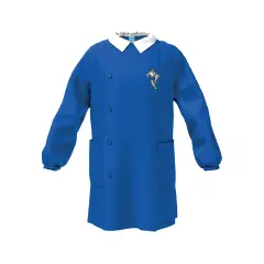 Grembiule Bambino Scuola Calciatore Blu 7 Anni