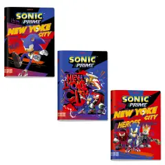 Sonic Prime Quaderno A4 Maxi 96/100 Rigatura Q