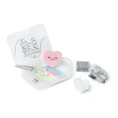 Legami - Mini Set di Cancelleria, 6 Accessori in Formato Mini