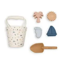 Bamboom Set Spiaggia Morbido Secchiello Con Accesori Print Sealife