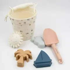 Bamboom Set Spiaggia Morbido Secchiello Con Accesori The Farm