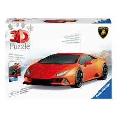 Puzzle 3D Lamborghini Huracan Evo - Arancione