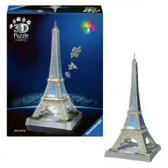 Puzzle 3D Iconics Tour Eiffel Led