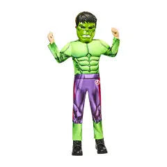 Costume Hulk Black Line - Taglia S - 7/8 Anni