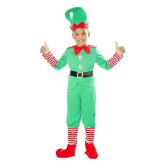 Costume Elfo Bambino - Taglia XS - 5/6 Anni