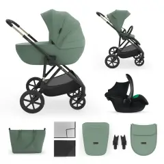 Trio Prime 3 Dark Green 3in1 Kinderkraft