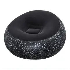 Pouf Gonfiabile Per Esterno - Interno Nero