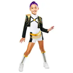 Costume K-Pop Rumi Gold Deluxe Taglia M (9/10 Anni)