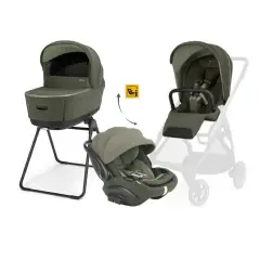 Electa System Quattro con Ovetto Drw-Evo Reclinabile Loft Green (Telaio escluso)