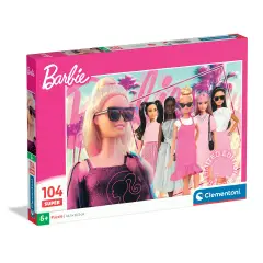 Puzzle 104 Pezzi Super Barbie